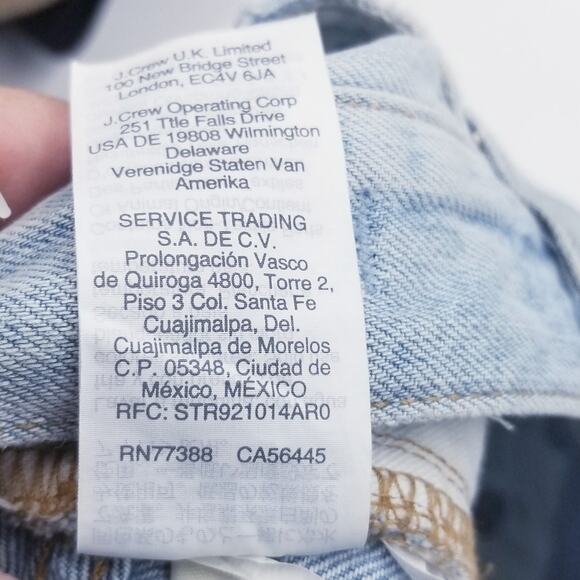 MADEWELL Jeans "The Perfect Vintage Jean" 100% Cotton - Size 25 - Picture 9 of 9